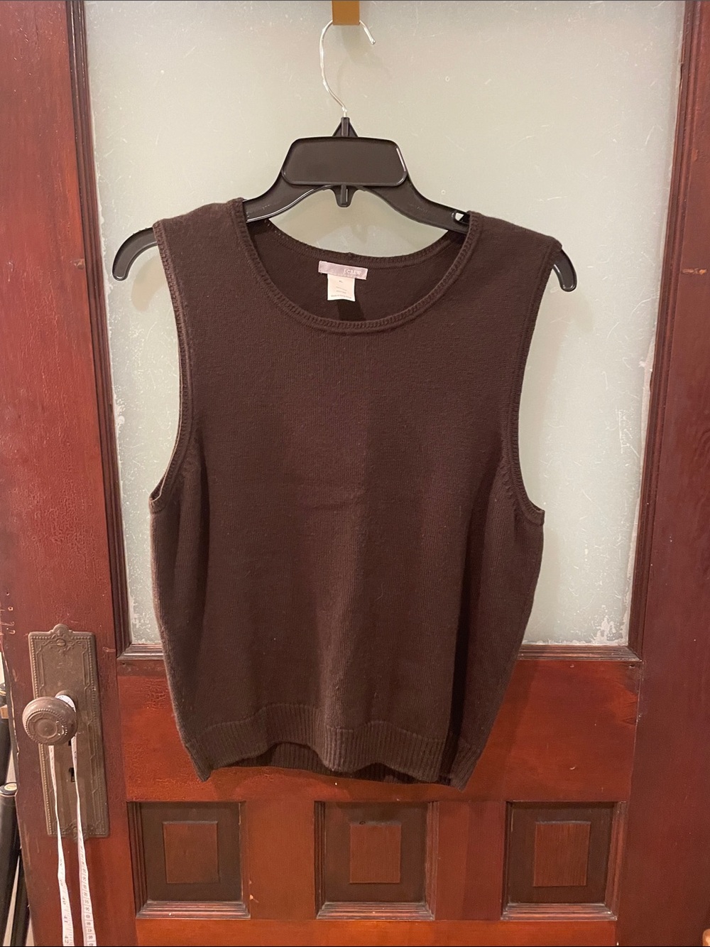 J Crew Women’s Sleeveless Wool Shell - Brown